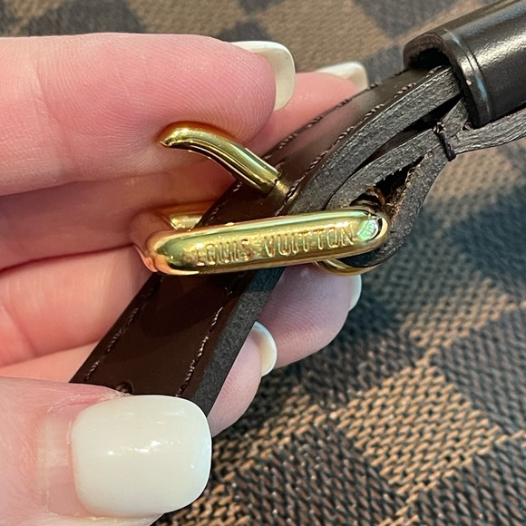 RARE! LOUIS VUITTON Bloomsbury GM (Largest size) Damier Ebene Crossbody - Picture 7 of 16